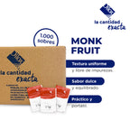 Caja con 1,000 sobres de monk fruit Dilox