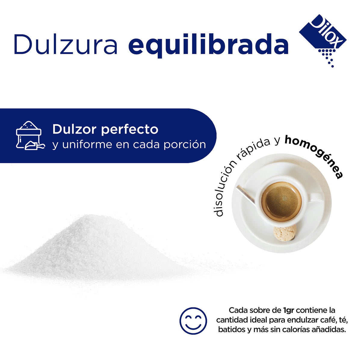 Monk fruit en sobre Dilox, dulzura equilibrada en cada porción