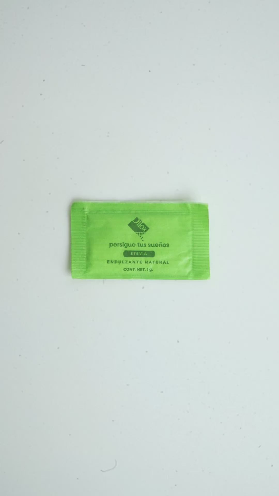 Video de stevia en sobre Dilox, endulzante bajo en calorías
