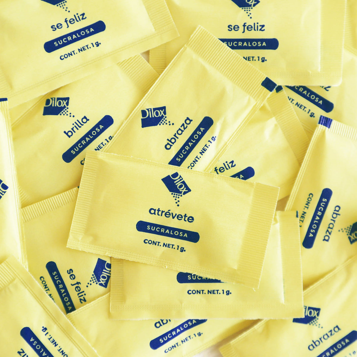 Sobres de sucralosa Dilox de 1 g