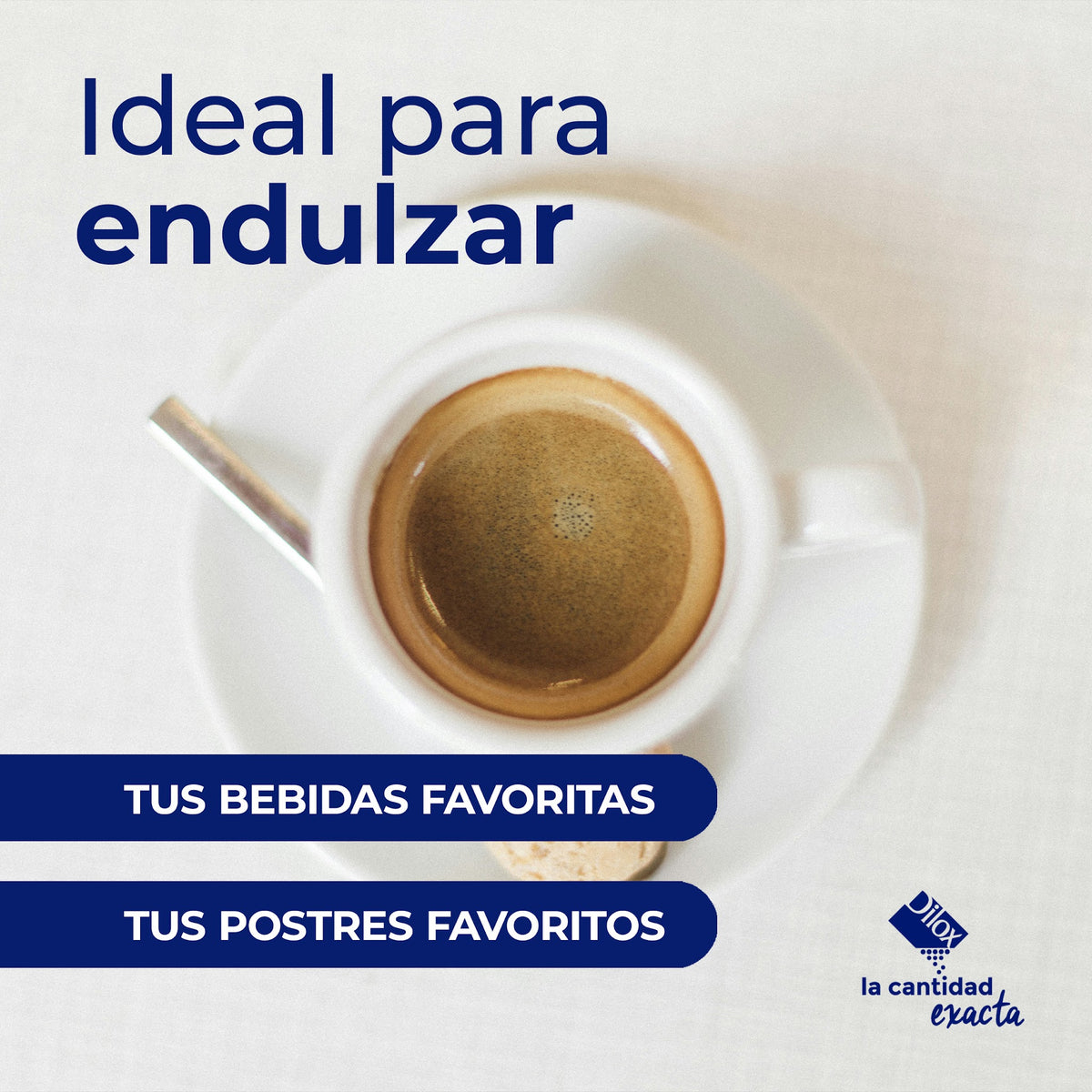 Sustituto de crema en sobre Dilox para café